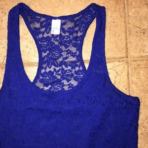Lilu floral lace tank